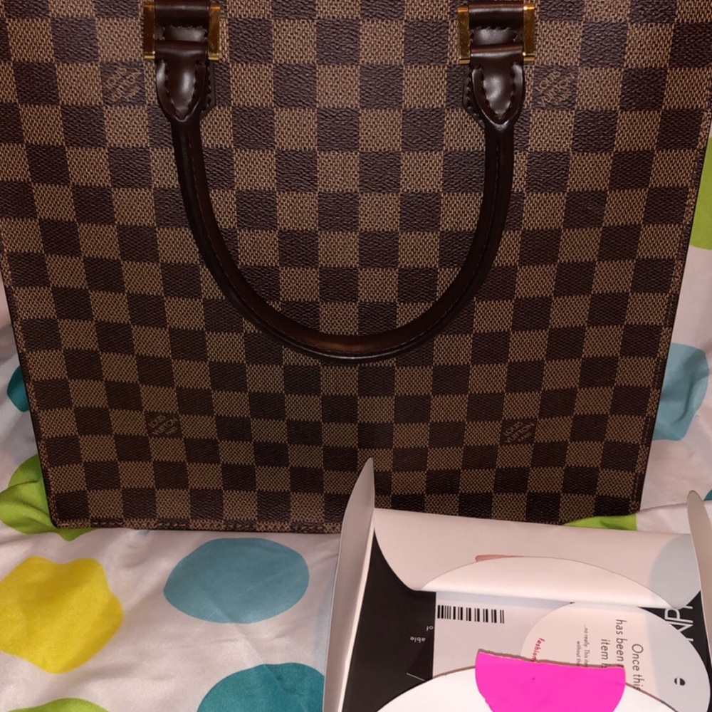 LOUIS VUITTON SAC PLAT - Picture 7 of 8